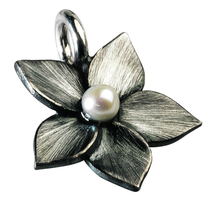 Silber BLEAMAL Anhänger mit Perle